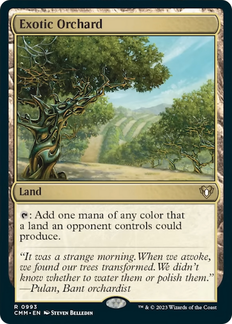 Exotic Orchard [Commander Masters] - Destination Retro