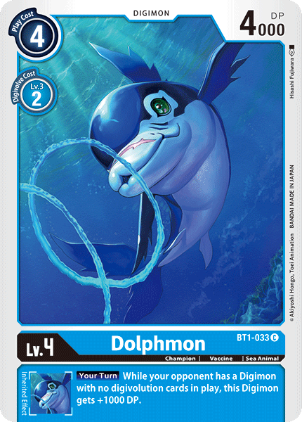 Dolphmon [BT1-033] [Release Special Booster Ver.1.0] - Destination Retro