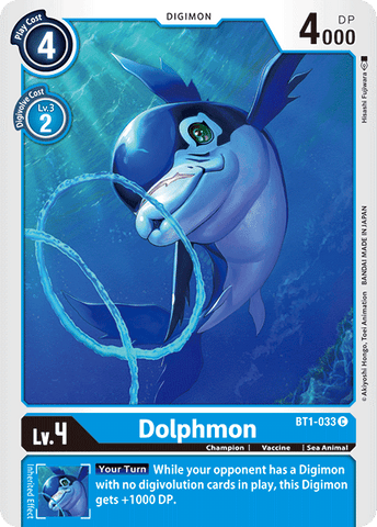 Dolphmon [BT1-033] [Release Special Booster Ver.1.0] - Destination Retro