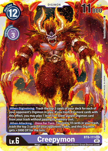 Creepymon [BT8-111] [New Awakening] - Destination Retro