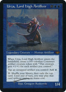 Urza, Lord High Artificer (Retro Foil Etched) [Modern Horizons] - Destination Retro