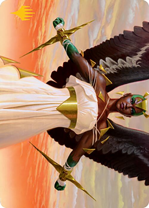 Glorious Enforcer Art Card (Gold-Stamped Signature) [Modern Horizons 2 Art Series] - Destination Retro