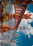 Silverbluff Bridge Art Card (Gold-Stamped Signature) [Modern Horizons 2 Art Series] - Destination Retro