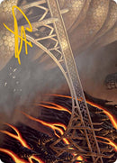 Rustvale Bridge Art Card (Gold-Stamped Signature) [Modern Horizons 2 Art Series] - Destination Retro