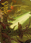 Darkmoss Bridge Art Card (Gold-Stamped Signature) [Modern Horizons 2 Art Series] - Destination Retro