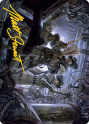 Search the Premises Art Card (Gold-Stamped Signature) [Modern Horizons 2 Art Series] - Destination Retro