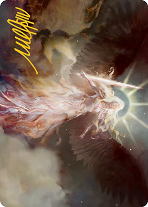 Serra's Emissary Art Card (Gold-Stamped Signature) [Modern Horizons 2 Art Series] - Destination Retro