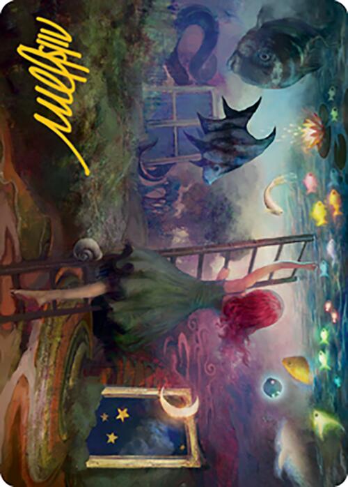 Lucid Dreams Art Card (Gold-Stamped Signature) [Modern Horizons 2 Art Series] - Destination Retro