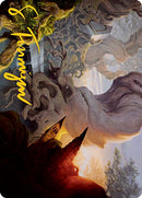 Yavimaya, Cradle of Growth Art Card (Gold-Stamped Signature) [Modern Horizons 2 Art Series] - Destination Retro