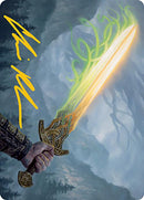 Sword of Hearth and Home Art Card (Gold-Stamped Signature) [Modern Horizons 2 Art Series] - Destination Retro