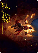 Yusri, Fortune's Flame Art Card (Gold-Stamped Signature) [Modern Horizons 2 Art Series] - Destination Retro