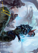 Lonis, Cryptozoologist Art Card (Gold-Stamped Signature) [Modern Horizons 2 Art Series] - Destination Retro