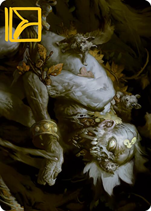 Nested Shambler Art Card (Gold-Stamped Signature) [Modern Horizons 2 Art Series] - Destination Retro