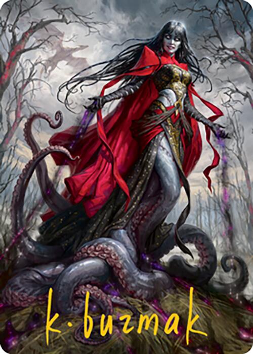 Geyadrone Dihada Art Card (54) (Gold-Stamped Signature) [Modern Horizons 2 Art Series] - Destination Retro