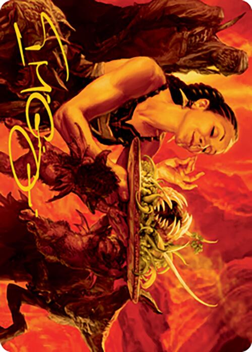 Chef's Kiss Art Card (Gold-Stamped Signature) [Modern Horizons 2 Art Series] - Destination Retro