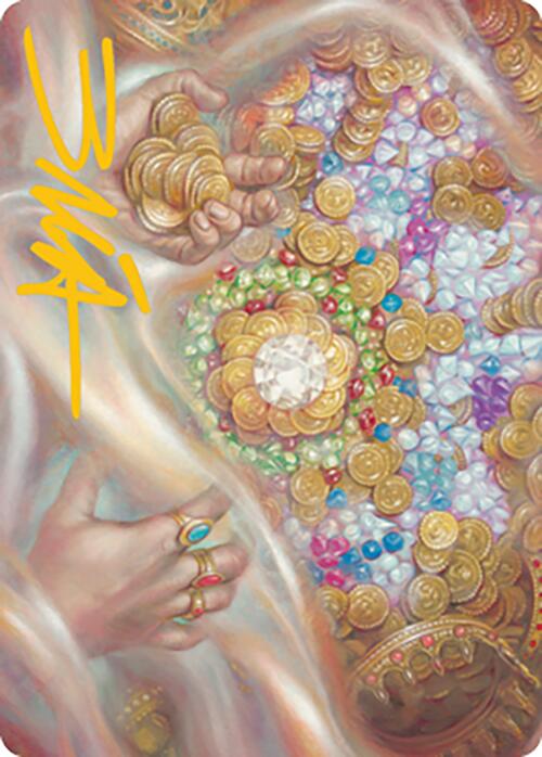 Strike It Rich Art Card (Gold-Stamped Signature) [Modern Horizons 2 Art Series] - Destination Retro