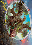 Gaea's Will Art Card (Gold-Stamped Signature) [Modern Horizons 2 Art Series] - Destination Retro