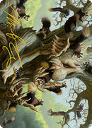 Scurry Oak Art Card (Gold-Stamped Signature) [Modern Horizons 2 Art Series] - Destination Retro