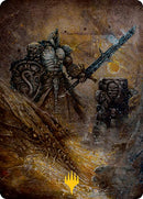 Dakkon, Shadow Slayer Art Card (48) (Gold-Stamped Signature) [Modern Horizons 2 Art Series] - Destination Retro