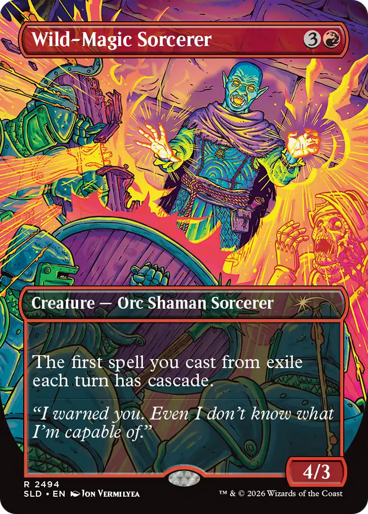 Wild-Magic Sorcerer [Secret Lair Drop Series] - Destination Retro