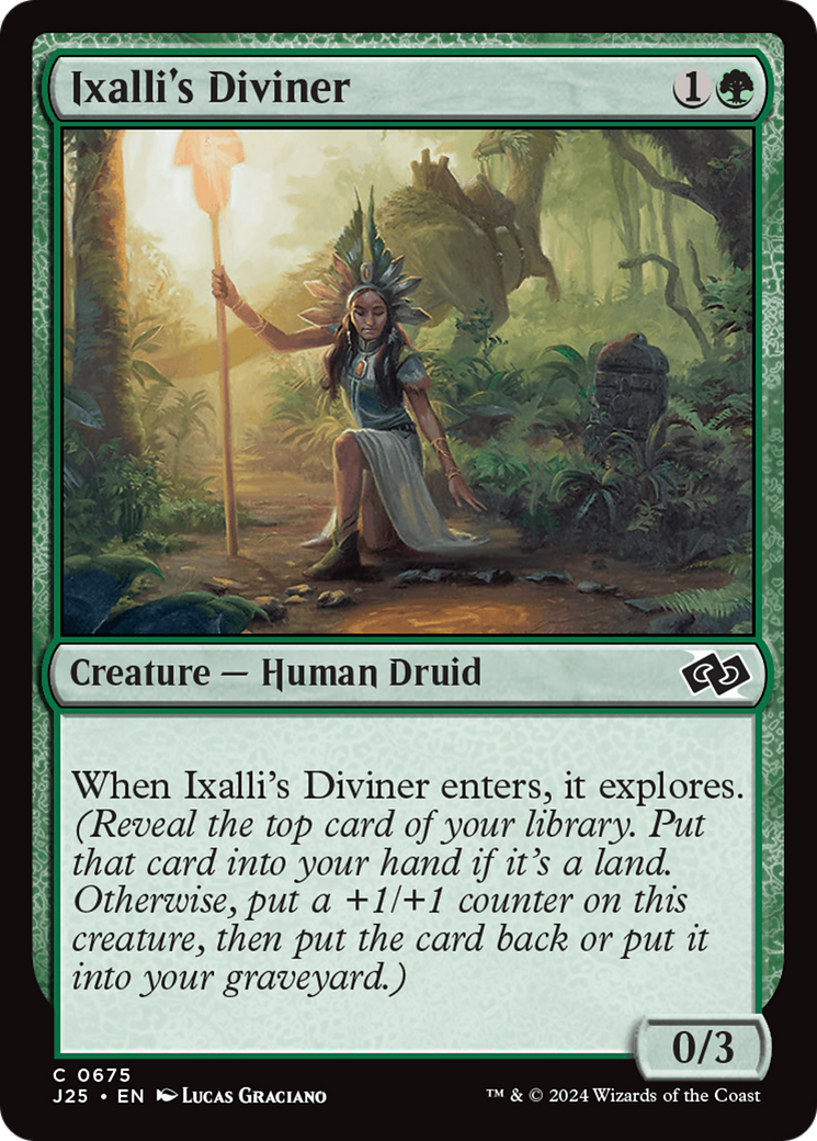 Ixalli's Diviner [Foundations Jumpstart] - Destination Retro