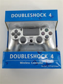 PS4 - Controller - Doubleshock 4 (Silver) - Destination Retro