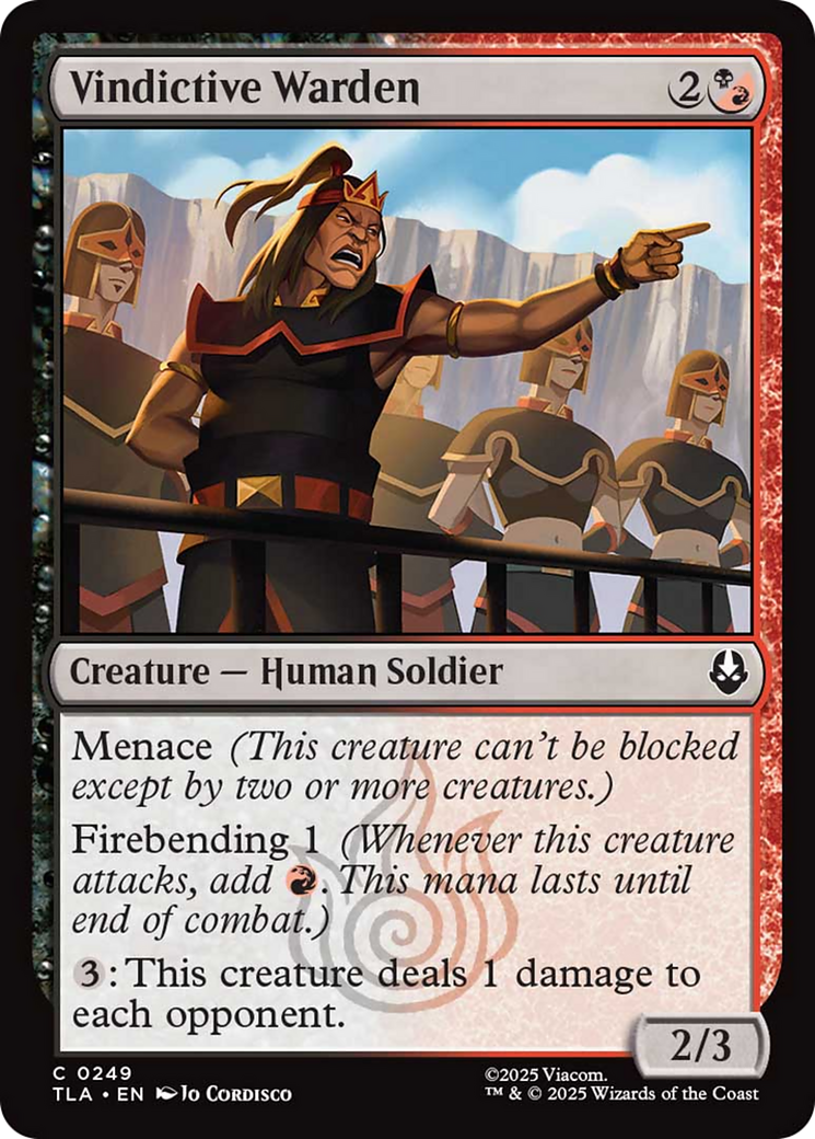 Vindictive Warden [Avatar: The Last Airbender] - Destination Retro