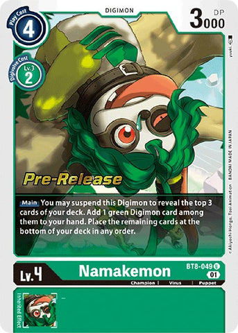 Namakemon [BT8-049] [New Awakening Pre-Release Cards] - Destination Retro