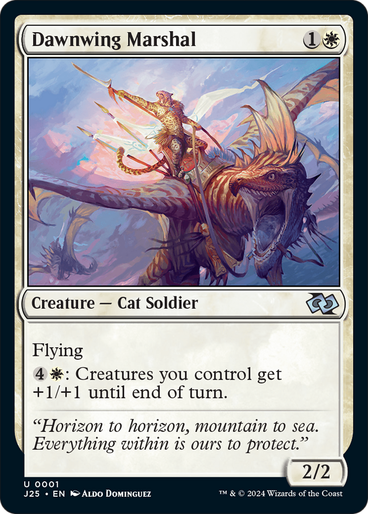 Dawnwing Marshal [Foundations Jumpstart] - Destination Retro