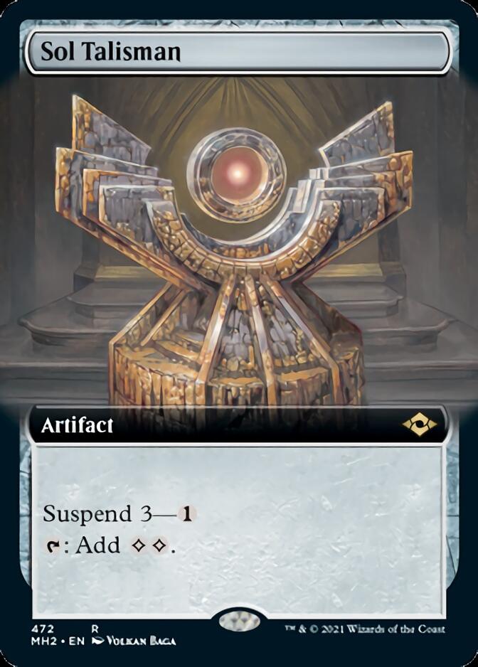 Sol Talisman (Extended Art) [Modern Horizons 2] - Destination Retro