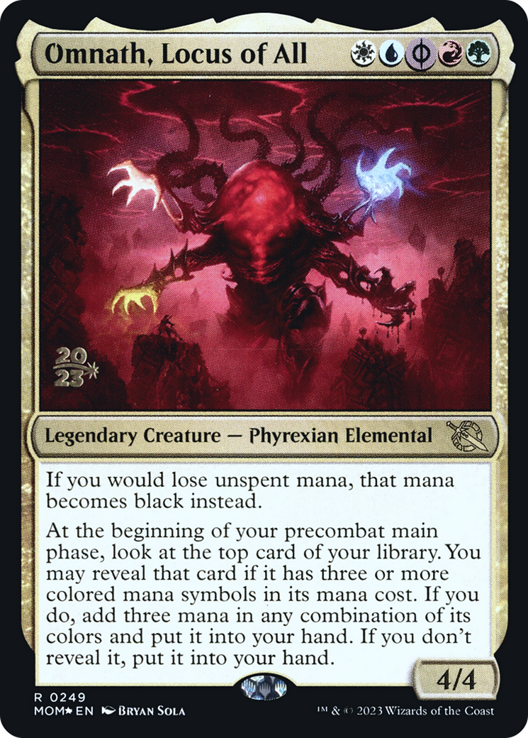 Omnath, Locus of All [March of the Machine Prerelease Promos] - Destination Retro