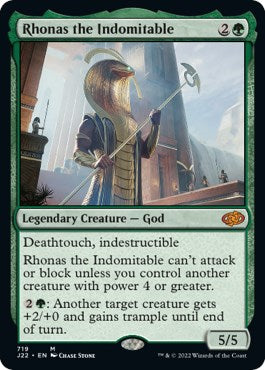 Rhonas the Indomitable [Jumpstart 2022] - Destination Retro