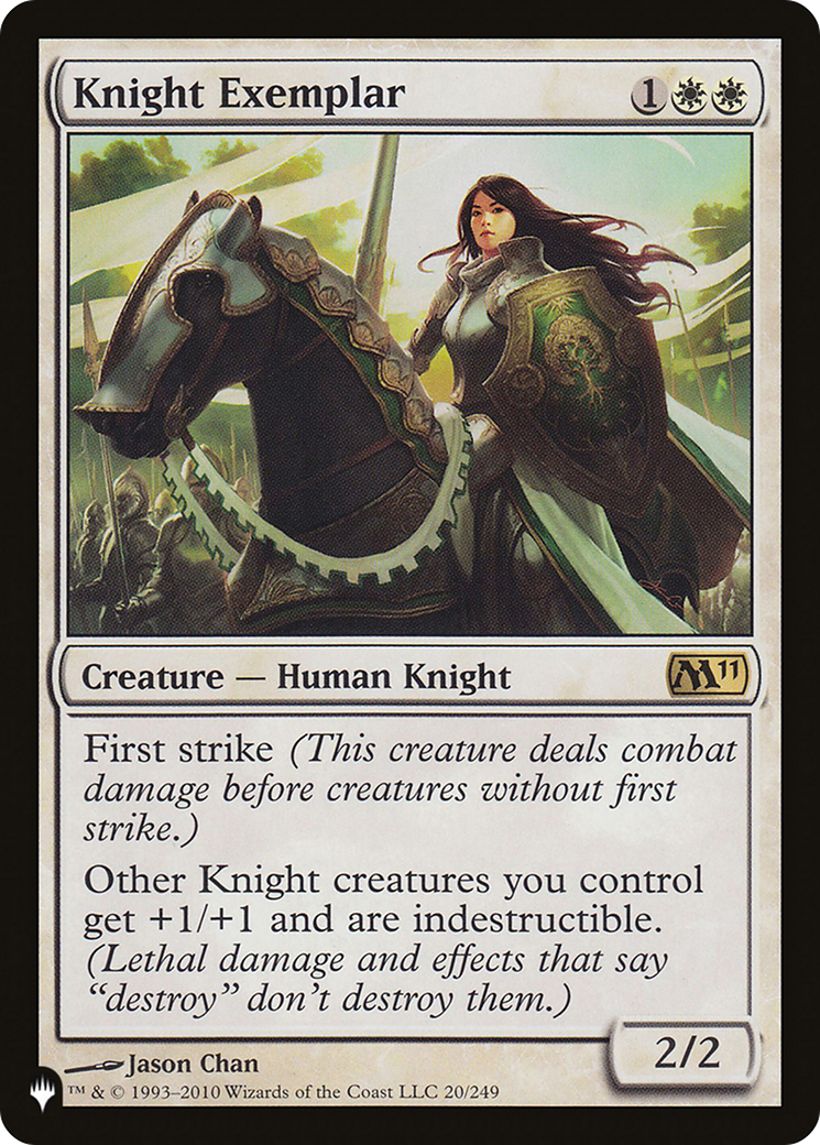 Knight Exemplar (Magic 2011) [The List] - Destination Retro