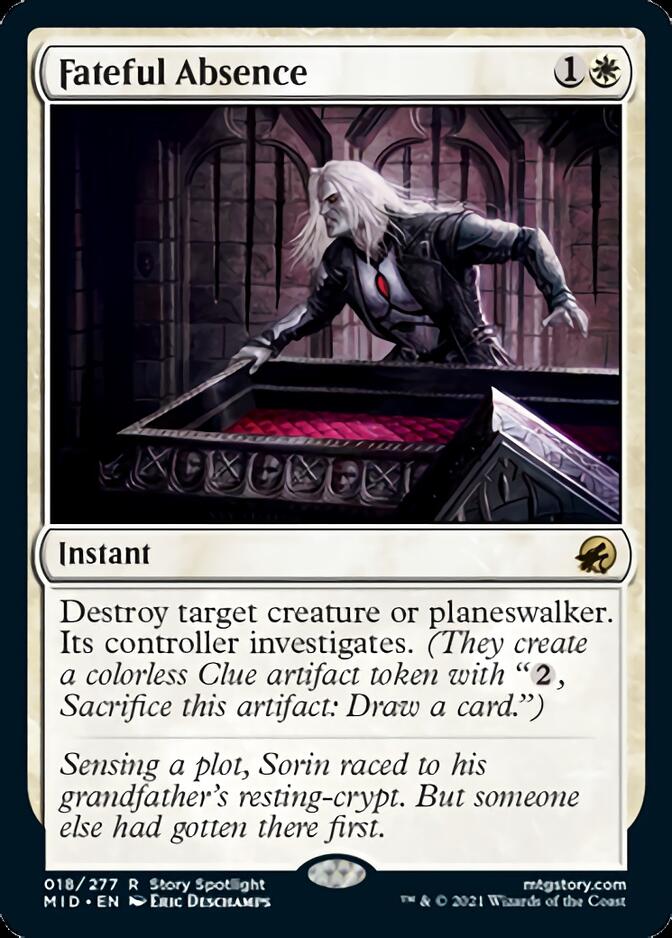 Fateful Absence [Innistrad: Midnight Hunt] - Destination Retro