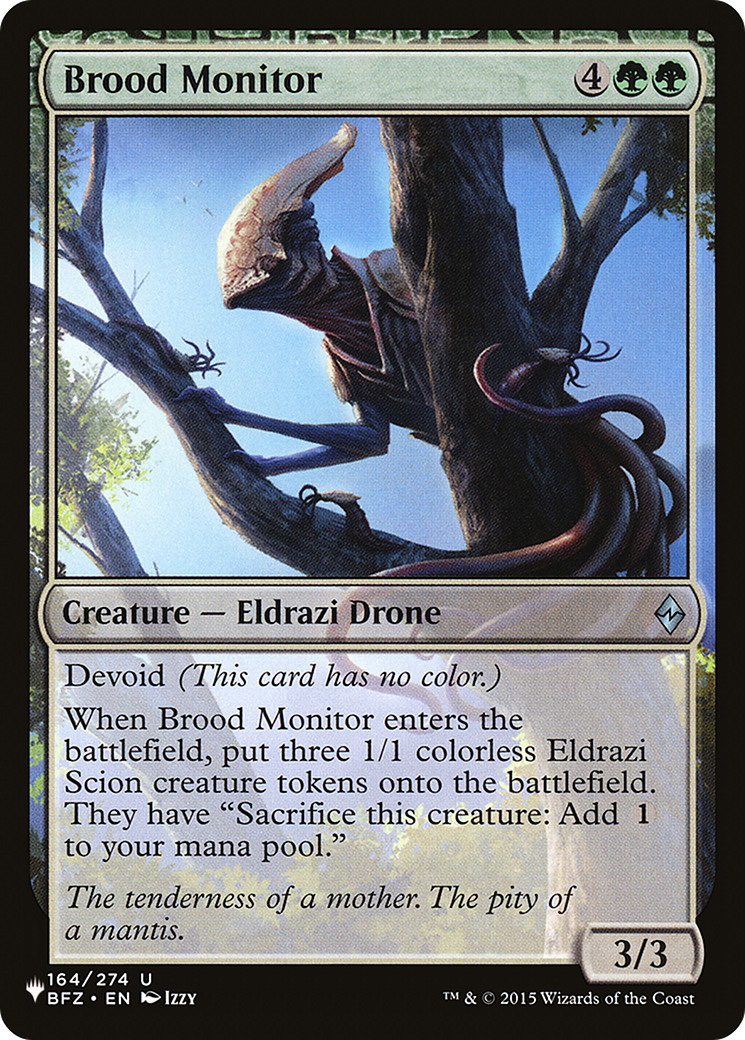 Brood Monitor [The List] - Destination Retro