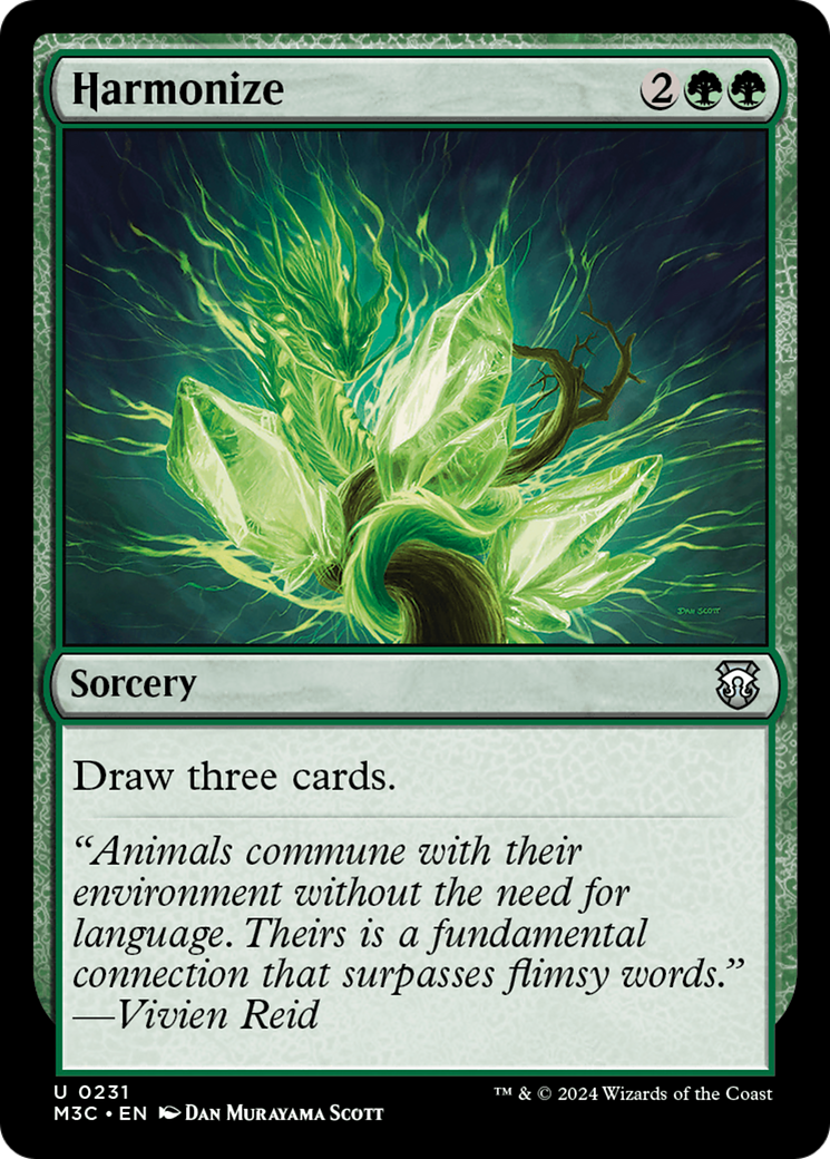 Harmonize (Ripple Foil) [Modern Horizons 3 Commander] - Destination Retro