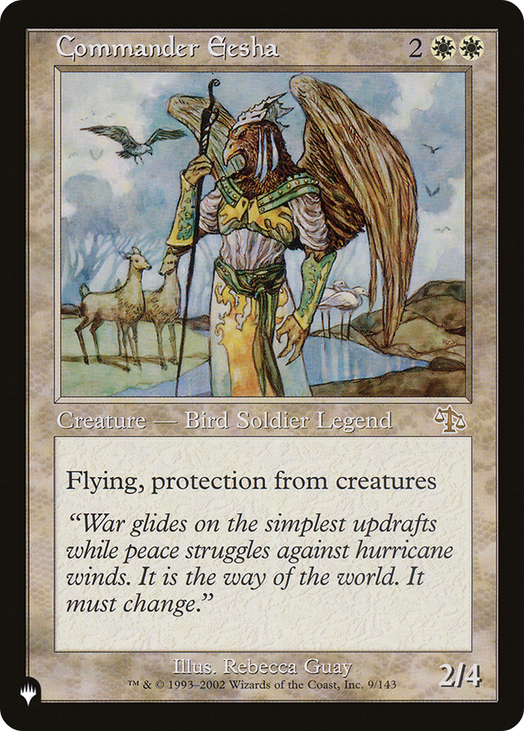 Commander Eesha [The List] - Destination Retro
