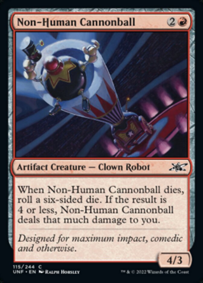 Non-Human Cannonball [Unfinity] - Destination Retro