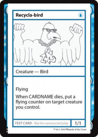 Recycla-bird (2021 Edition) [Mystery Booster Playtest Cards] - Destination Retro