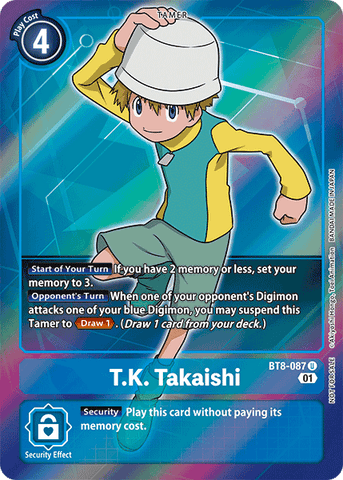 T.K. Takaishi [BT8-087] (Alternative Art - Box Topper) [New Awakening] - Destination Retro
