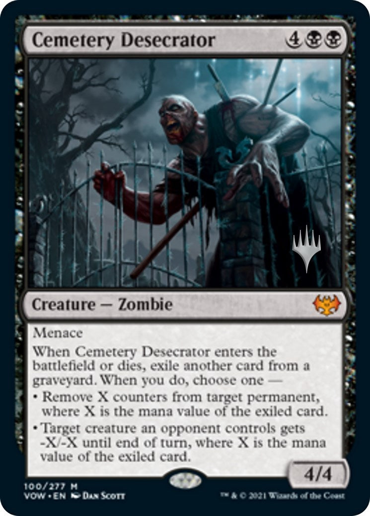Cemetery Desecrator [Aetherdrift Promos] - Destination Retro