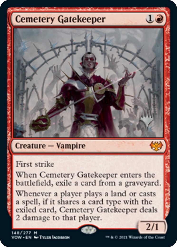 Cemetery Gatekeeper [Aetherdrift Promos] - Destination Retro