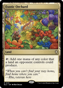 Exotic Orchard [Bloomburrow Commander] - Destination Retro