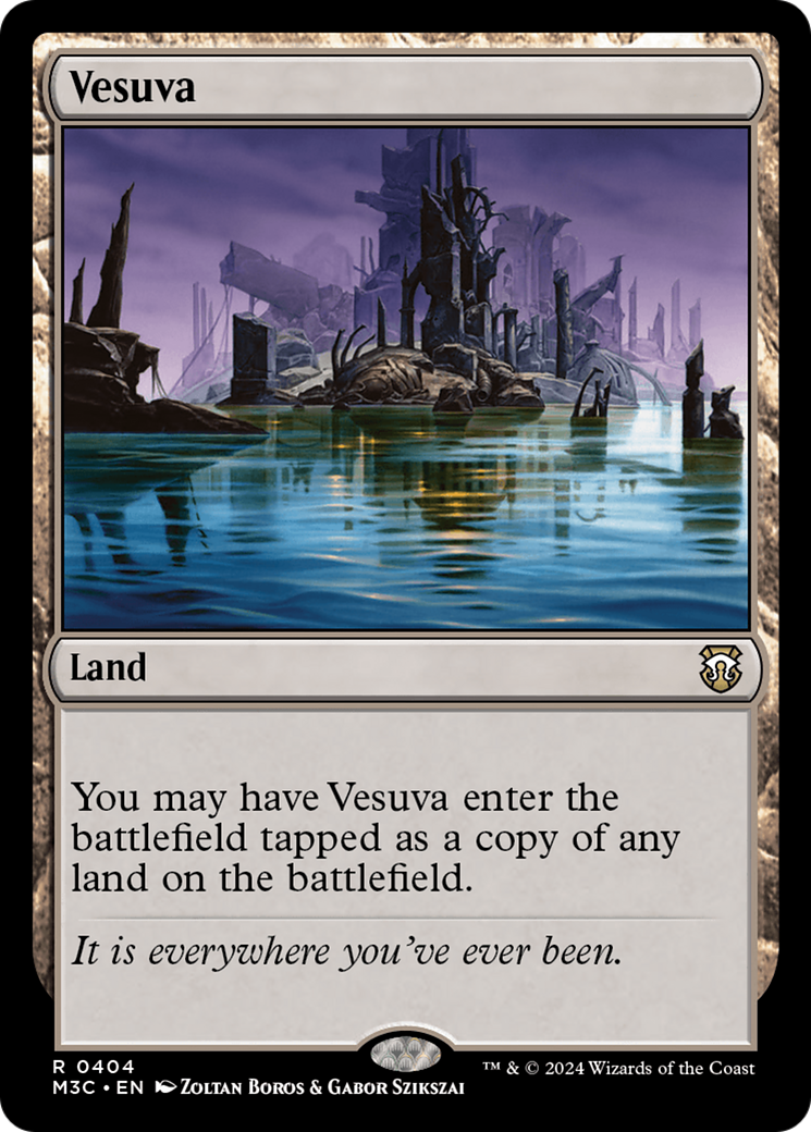 Vesuva (Ripple Foil) [Modern Horizons 3 Commander] - Destination Retro