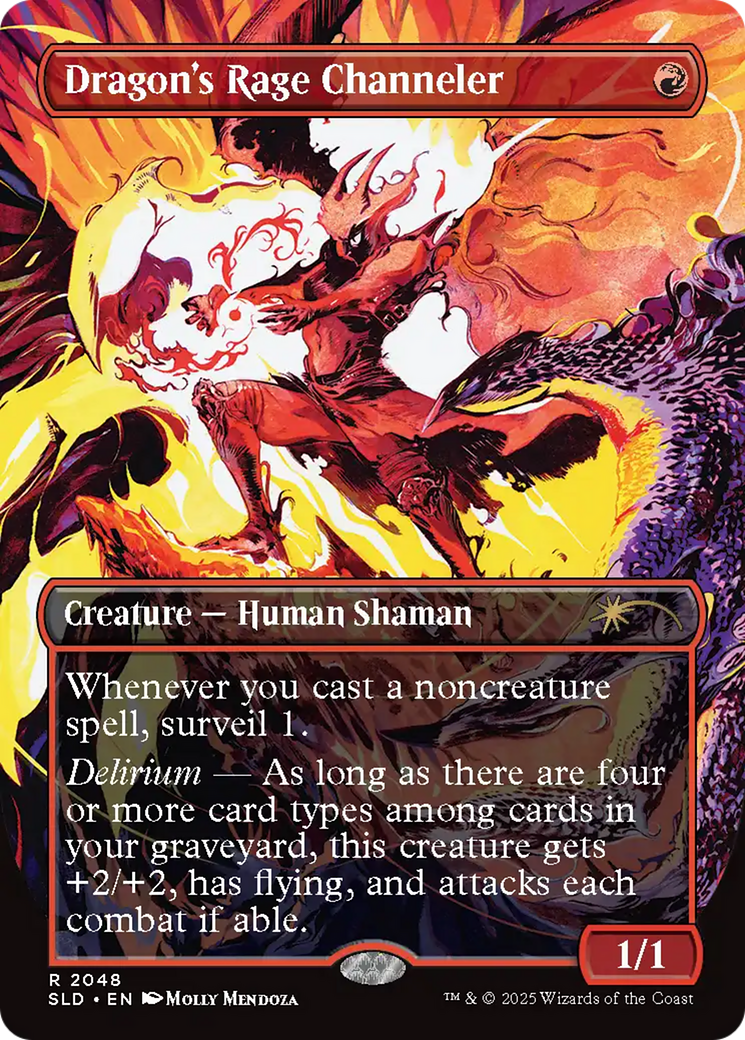 Dragon's Rage Channeler (2048) (Rainbow Foil) [Secret Lair Drop Series] - Destination Retro