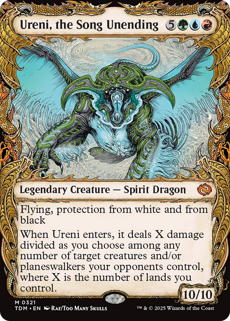 Ureni, the Song Unending (Showcase) [Tarkir: Dragonstorm] - Destination Retro