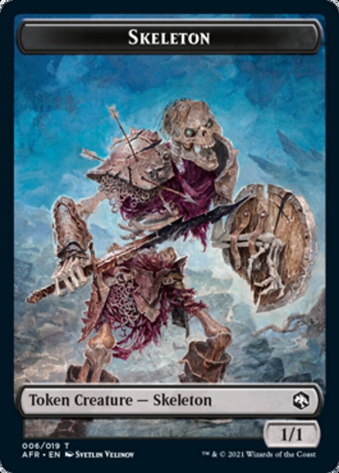 Lost Mine of Phandelver // Skeleton Double-Sided Token [Dungeons & Dragons: Adventures in the Forgotten Realms Tokens] - Destination Retro
