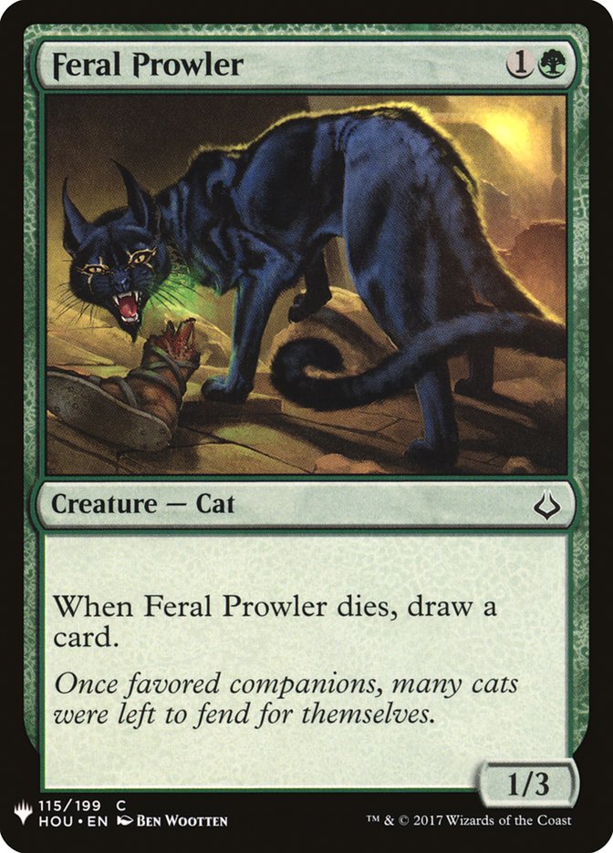 Feral Prowler [Mystery Booster] - Destination Retro