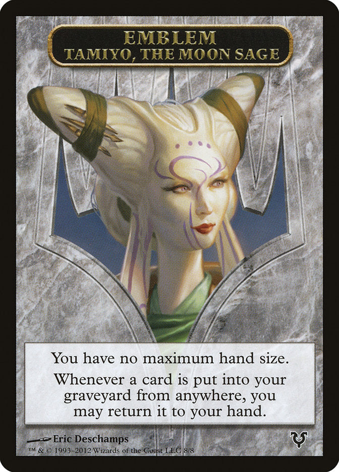 Tamiyo, the Moon Sage Emblem [Avacyn Restored Tokens] - Destination Retro