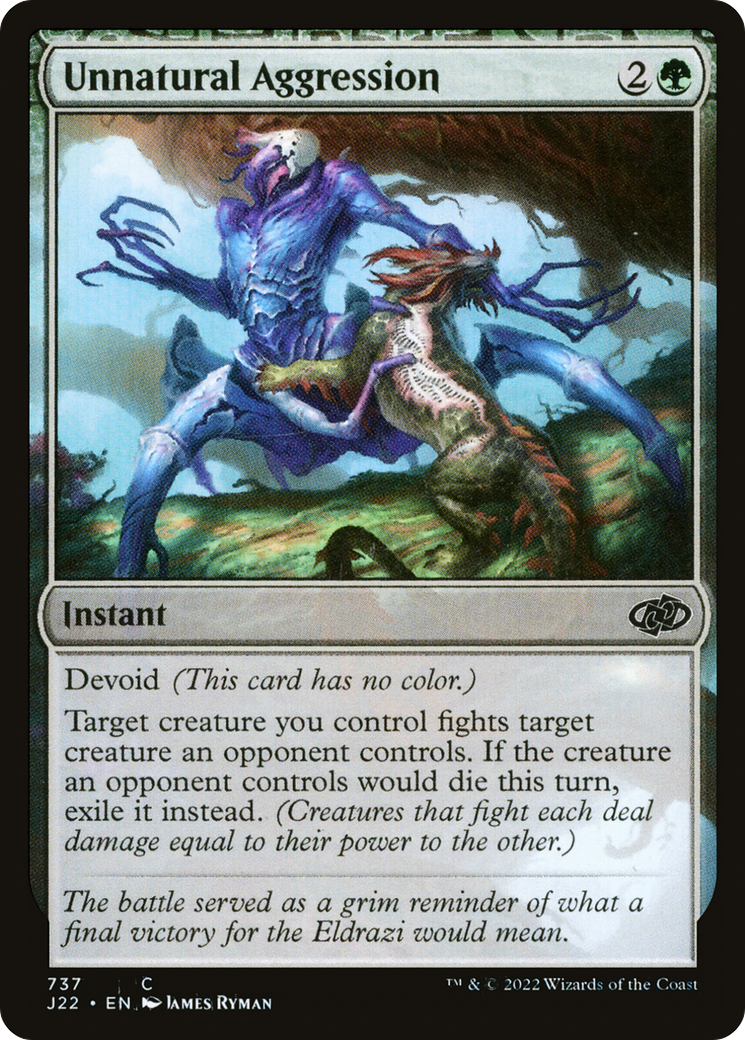 Unnatural Aggression [Jumpstart 2022] - Destination Retro